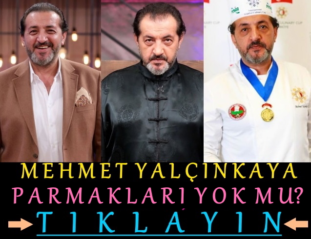 mehmet yalçınkaya parmakları yok mu