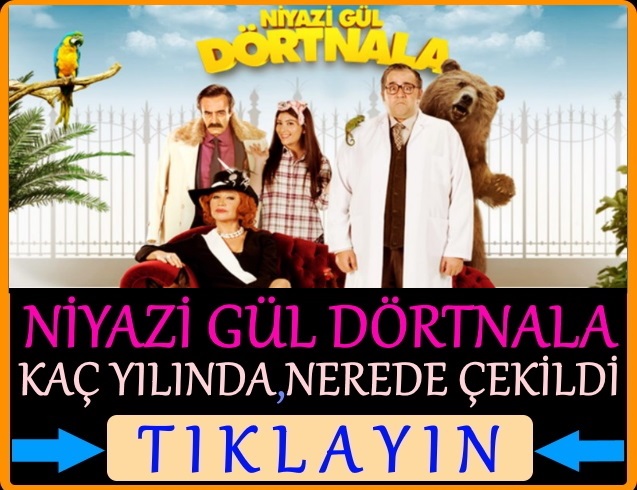 niyazi gül dörtnala filmi nerede çekildi kaç yılında