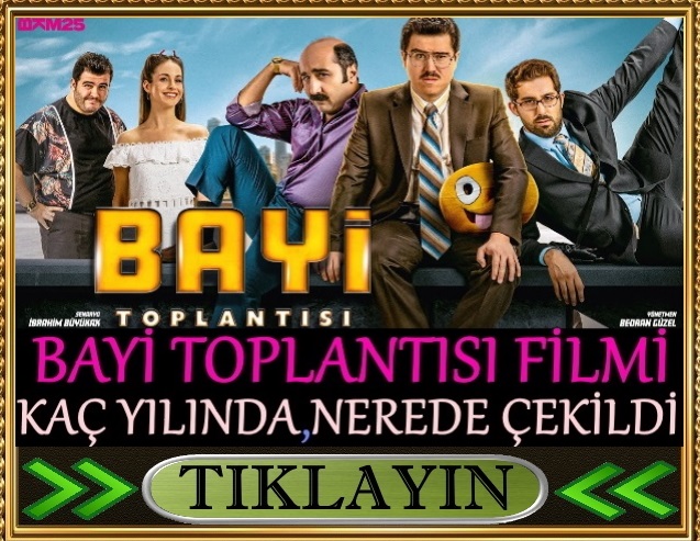 bayi toplantısı filmi nerede çekildi kaç yılında