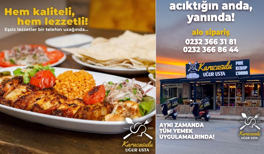 Karacasulu Uğur Usta Restaurant İzmir Bayraklı’da