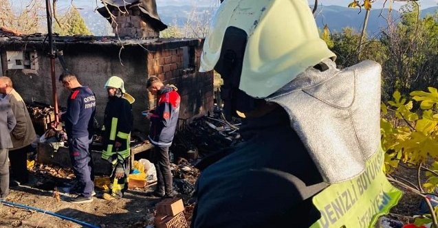 Denizli Acıpayam Benlik Mahallesi ev yangını: Hayriye Aysel hayatını kaybetti