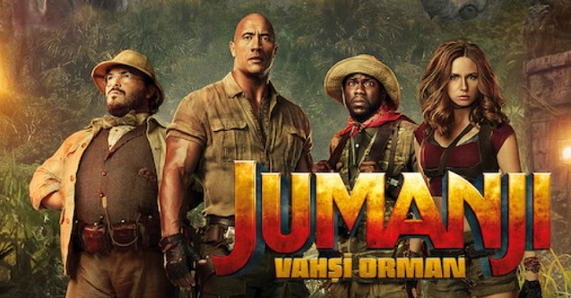 Jumanji Vahşi Orman hangi kanalda oynuyor nerede çekildi kaç yılında çekildi oyuncu kadrosu