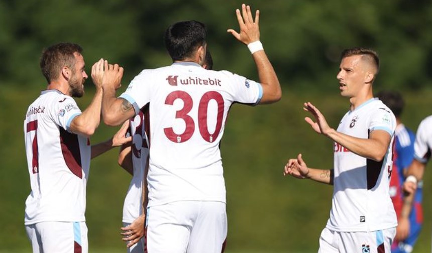 Trabzonspor, Slovenya'da yeni sezon hazırlıklarına devam ediyor